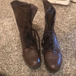 Girls Mossimo Combat Boots